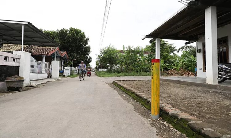 Tanah terdampak Tol Kediri-Tulungagung. - Image