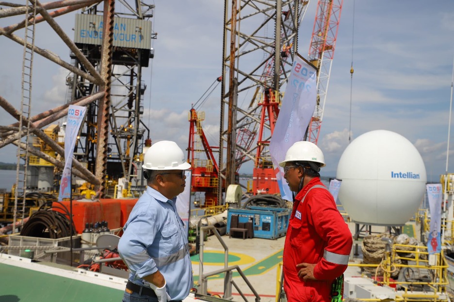 Pengerjaan Underwater Inspection in Lieu of Drydocking (UWILD) untuk Rig Asian Endeavour 1 milik China Oilfield Services Limited (COSL) telah selesai. - Image