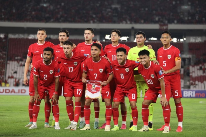 AYO PATAHKAN KUTUKAN: Rizky Ridho Ramadhani dkk punya tugas berat ketika bertandang ke markas Vietnam di Kualifikasi Piala Dunia 2026. (Instagram Rizky Ridho Ramadhani) - Image