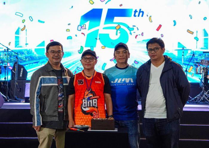 Dari kiri, Julius Purnama (COO JLM), Victor Irianto (CEO JLM), Edwind J. B. Tambunan (BOD JLM), dan Aditya Pradana (BOD JLM). - Image