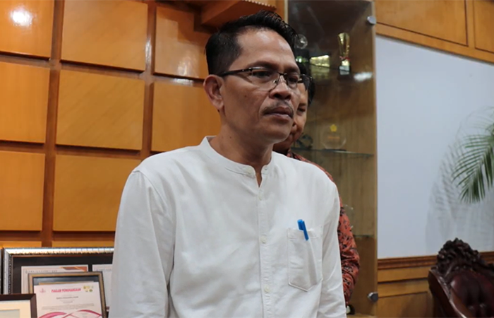 Rektor Universitas Jambi Prof Helmi. - Image
