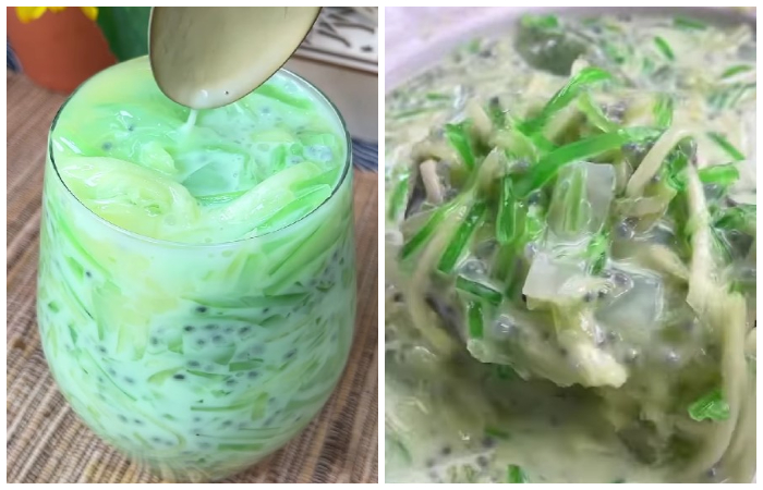 Es melon creamy (Instagram @firhanmci6) - Image