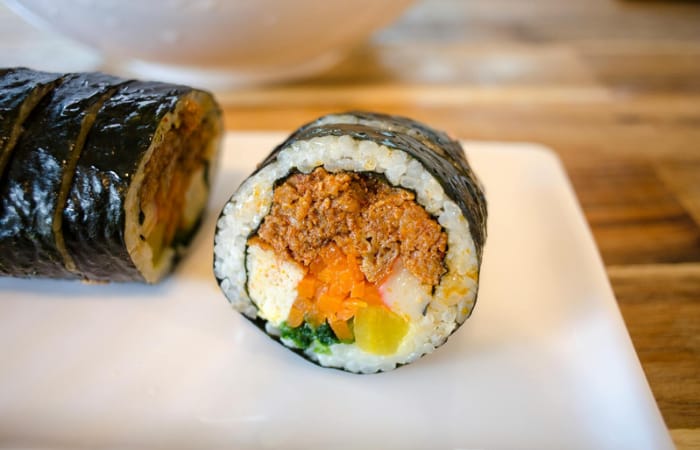 Ilustrasi hidangan Sushi Roll (pexels/makafood) - Image