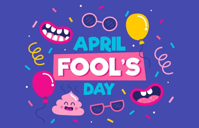 Ilustrasi Hari April Mop (freepik). - Image