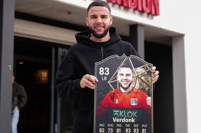 POTENSIAL: Pemain N.E.C. Nijmegen, Calvin Verdonk, jadi salah satu pemain yang masuk daftar proses naturalisasi untuk Timnas Indonesia. (Instagram Calvin Verdonk) - Image