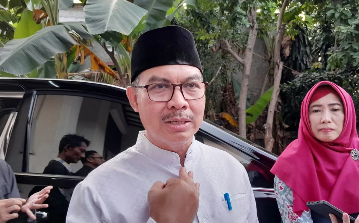 Kepala BKKBN Hasto Wardoyo saat ditemui di Kantor BKKBN Jakarta pada hari Selasa (2/4). /Lintang Budiyanti Prameswari/Antara - Image