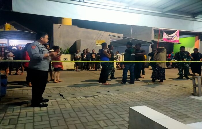 Kondisi TKP perampokan sadis di Desa Semambung, Gedangan, Sidoarjo. - Image