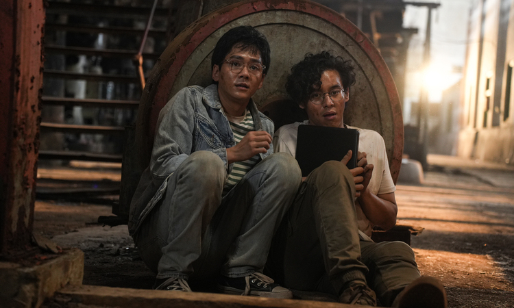 Akting Chicco Kurniawan dan Ardhito Pramono di film 13 Bom di Jakarta. - Image
