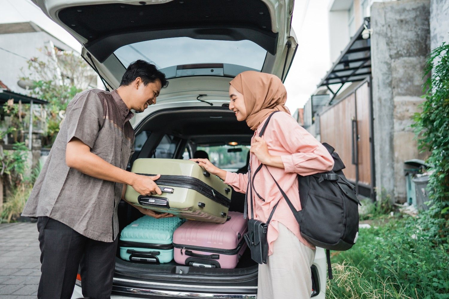ILUSTRASI: Persiapan mudik Lebaran. - Image