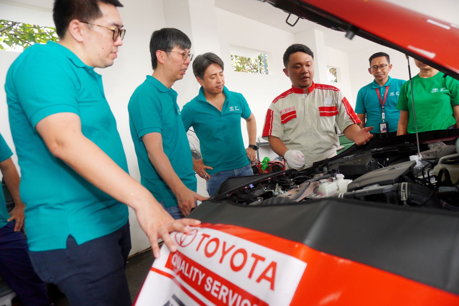 TAM resmikan Posko dan Bengkel Siaga Toyota hadapi mudik dan liburan Lebaran 2024. - Image