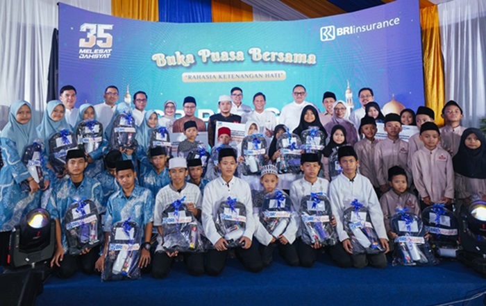 BRINS mengadakan kegiatan Buka Puasa Bersama dengan tema "Rahasia Ketenangan Hati", di Graha BRI Insurance, Jaksel. - Image