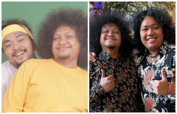 Babe Cabita bersama Abdi MasterChef (kiri) dan Marshel Widianto (kanan). (Instagram @kingabdi_jajanmercon dan @marshel_widianto) - Image