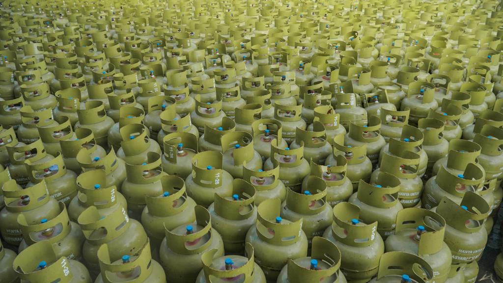 Ilustrasi: Tabung gas 3 kg. (Dok. Pertamina) - Image