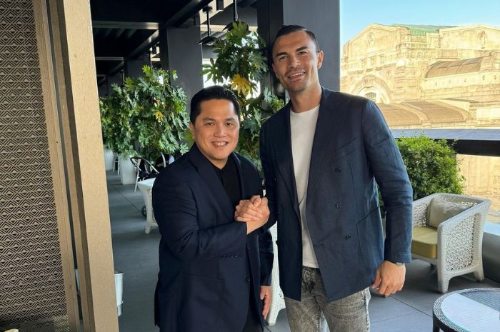 RAHASIA TERUNGKAP: Emil Audero bisa jadi kepingan berharga bagi Timnas Indonesia jika resmi dinaturalisasi. (Instagram Erick Thohir) - Image