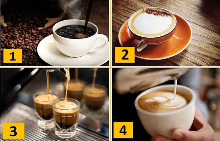 Ilustrasi kopi. Kepribadian yang menarik seperti tingkat kesabaran, kepekaan, dan lain-lain berdasarkan pilihan kopi yang diminum. - Image
