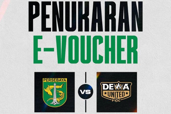 WAJID TUKAR TIKET: Bagi penonton yang sudah membeli tiket Persebaya Surabaya vs Dewa United tertanggal 1 April 2024 harus segera ditukarkan karena tiket sudah tidak berlaku. (Persebaya Surabaya) - Image