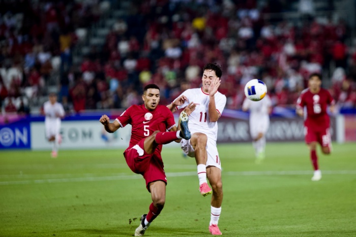 AYO BANGKIT: Timnas Indonesia punya peluang untuk bangkit di laga kontra Australia dalam gelaran Piala Asia U-23 Qatar. (PSSI) - Image