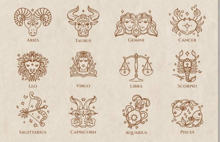 Ilustrasi tanda zodiak./freepik - Image