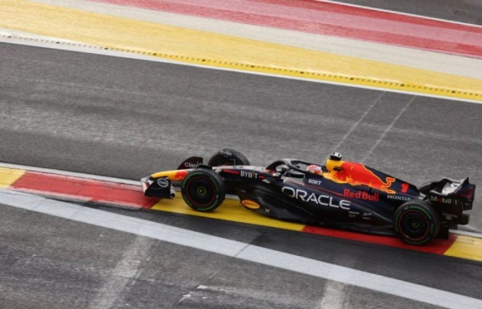 Pembalap Red Bull Max Verstappen. (ANTARA/AFP-Simon Wohlfahrt) - Image