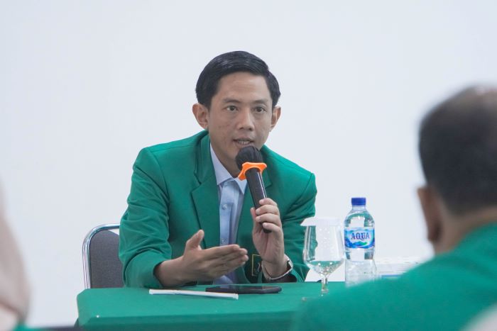 Guru Besar Universitas Nasional (Unas) Prof Kumba Digdowiseso. Foto : Humas Unas - Image
