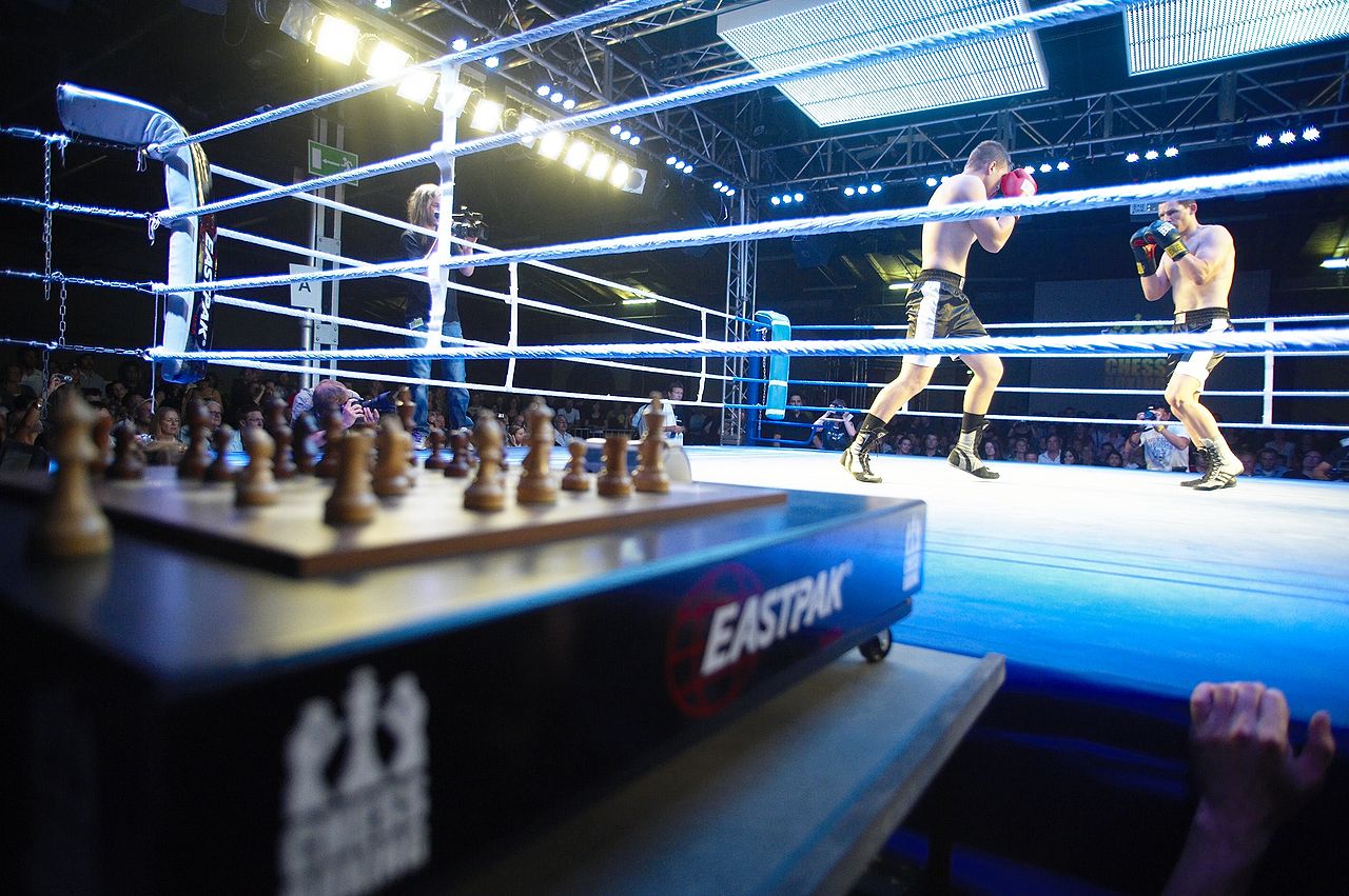 Olahraga Tinju Catur,/ (World Chess Boxing Organisation). - Image