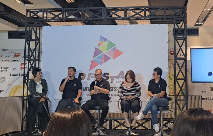 Para narasumber dalam koferensi pers D - Image