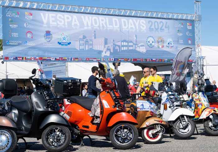 Ajang Vespa World Days 2024 berhasil digelar di Pontedera, Pisa. - Image