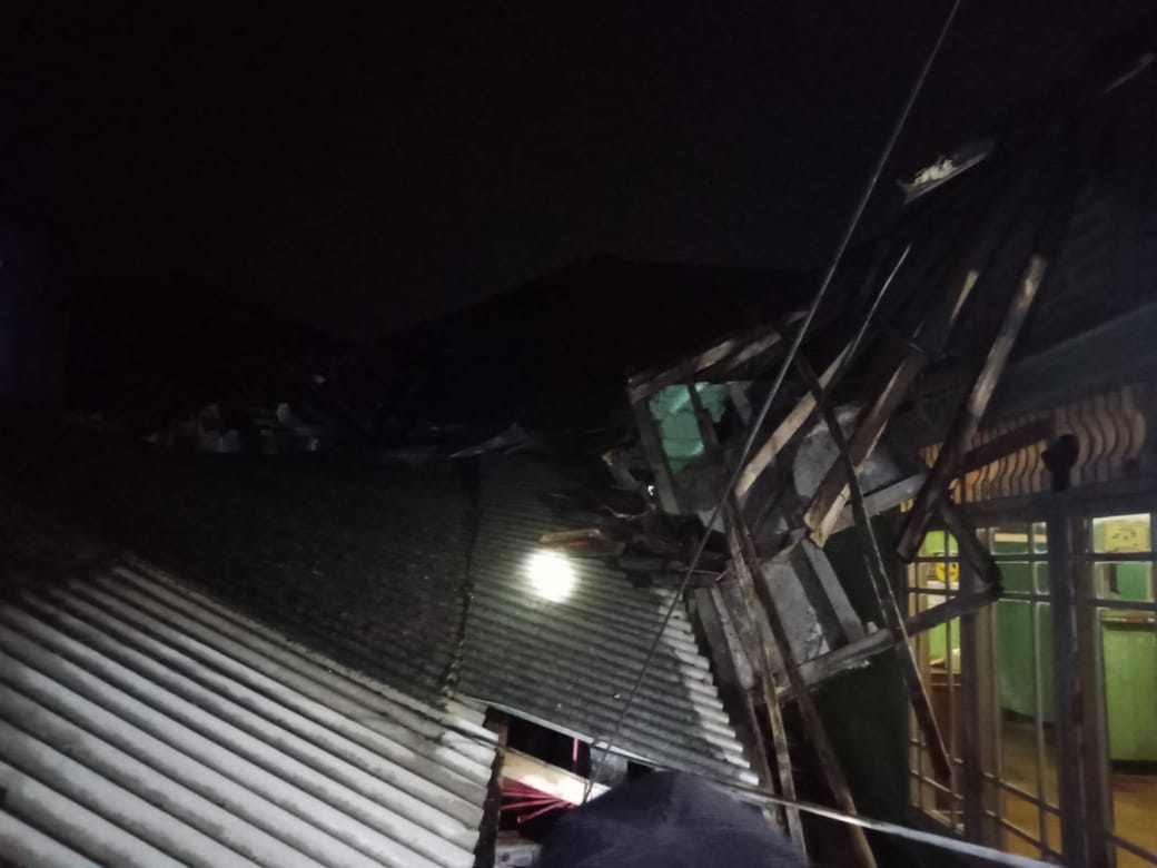 Sejumlah wilayah dilaporkan terdampak akibat gempa bumi magnitudo 6,2 di Garut, Jawa Barat, Sabtu (27/4) kemarin. - Image