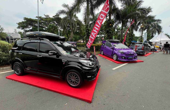 Kemeriahan acara Kumpul Sahabat Daihatsu di Bekasi, Jawa Barat. - Image