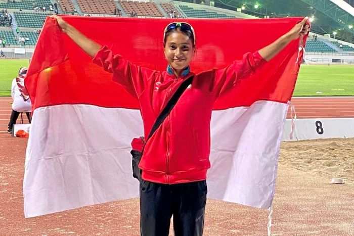 Tim Atletik muda Indonesia mengikuti lomba 21st Asian U-20 Athletics Championships. - Image