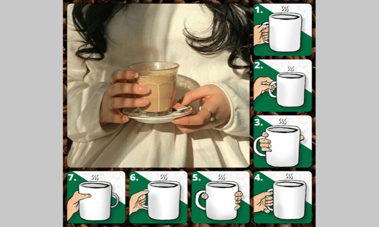 ilustrasi memegang cangkir (sumber: girlstyle) - Image