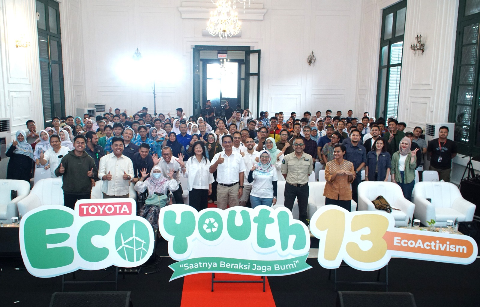 Peluncuran TEY ke-13 dengan mengusung tema “EcoActivism, Saatnya Beraksi Jaga Bumi” yang berfokus pada upaya generasi muda melakukan dekarbonisasi. - Image