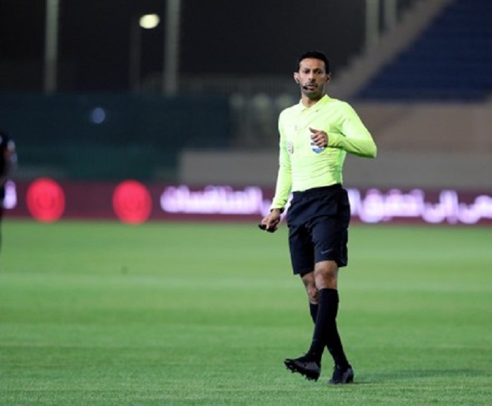 AWAS BAHAYA: Wasit kontroversial Majed Mohammed Al Shamrani akan pimpin laga Timnas Indonesia U-23 vs Irak di perebutan tempat ketiga Piala Asia U-23. - Image