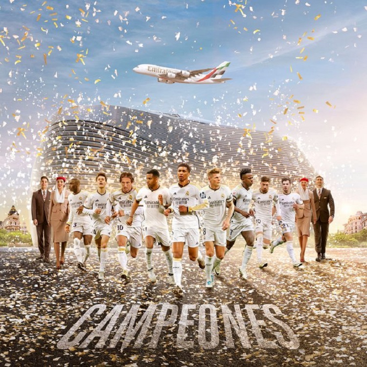 Real Madrid resmi juara La Liga musim 2023-2024. - Image