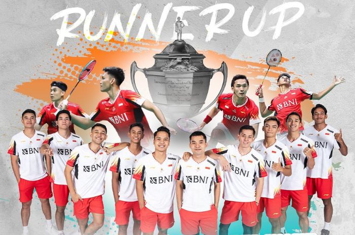 RUNNER-UP: Tim Thomas Indonesia harus puas menjadi runner-up setelah kalah 3-1 dari Tiongkok pada Thomas Cup 2024. (PBSI) - Image