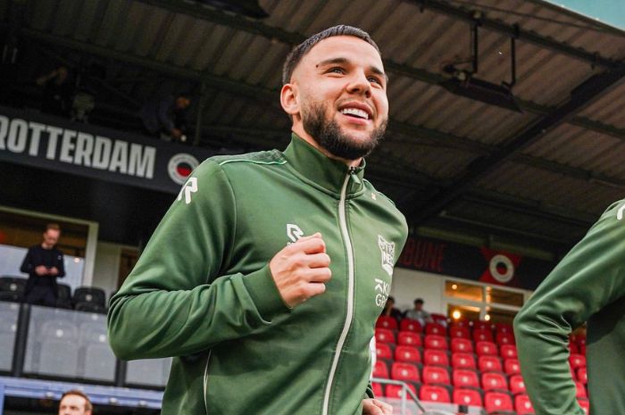 MENANG: Calvin Verdonk catatkan kemenangan untuk NEC Nijmegen di Eredivisie. (NEC Nijmegen) - Image