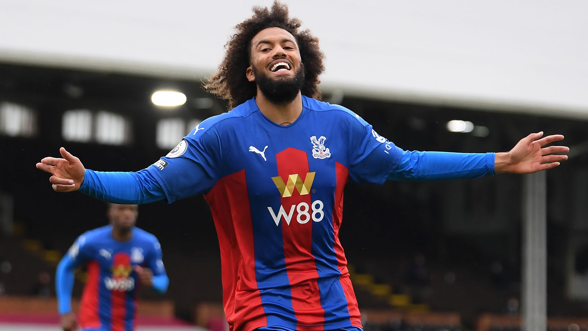 Jairo Riedewald saat bermain bersama Crystal Palace. - Image