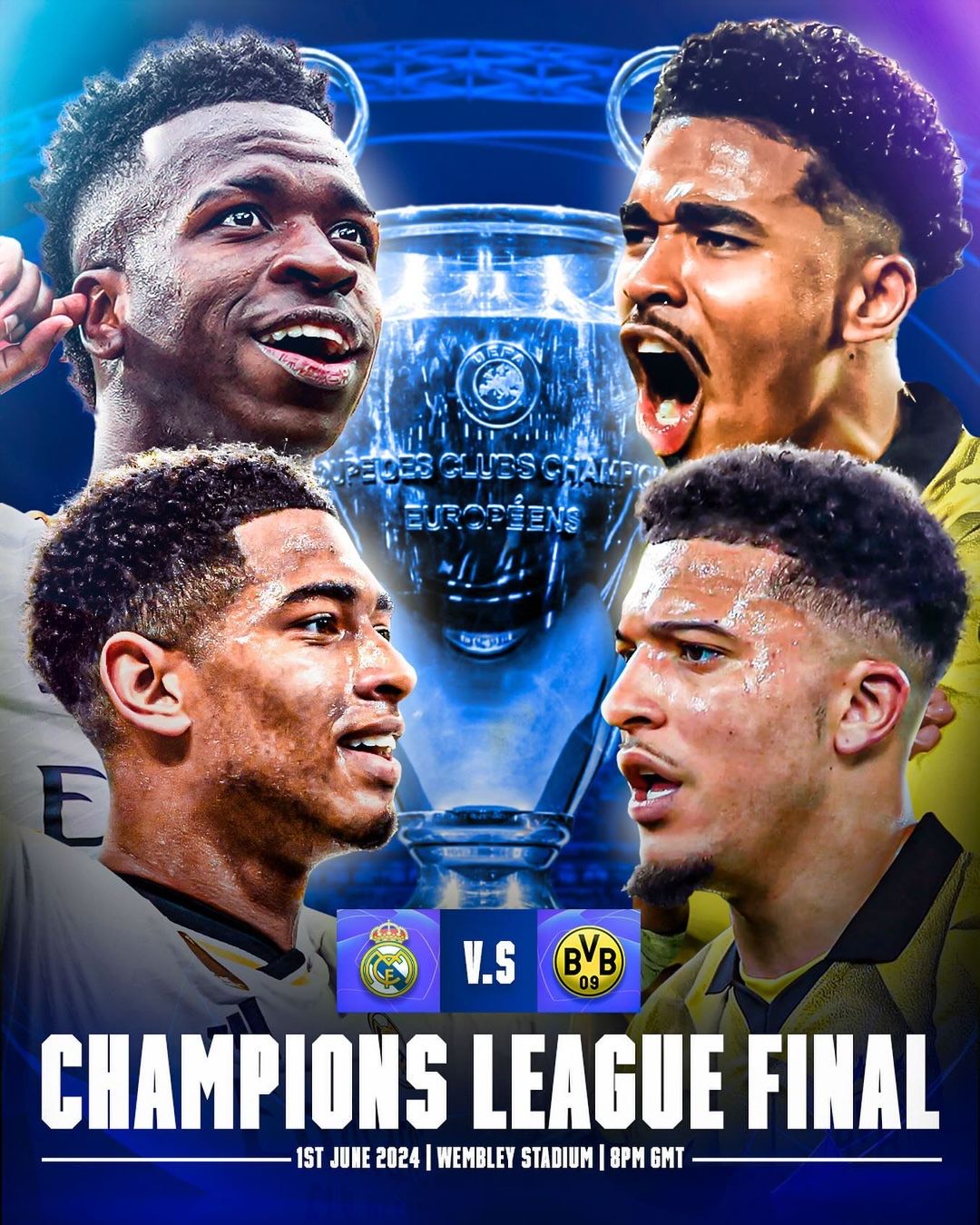 Real Madrid berhasil melaju ke Final Liga Champions dan akan menantang Borussia Dortmund (Sumber Foto : Fabrizio Romano) - Image