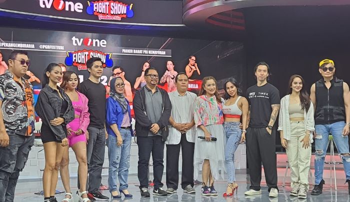 Delapan selebriti siap berduel di atas ting tinju memperebutkan sabuk juara pada ajang Pekan Gembira. - Image