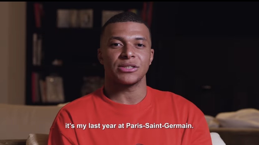 Kylian Mbappe umumkan perpisahan bersama PSG akhir musim nanti melaluin laman instagramnya (Sumber Foto : ig/kylianmbappe) - Image