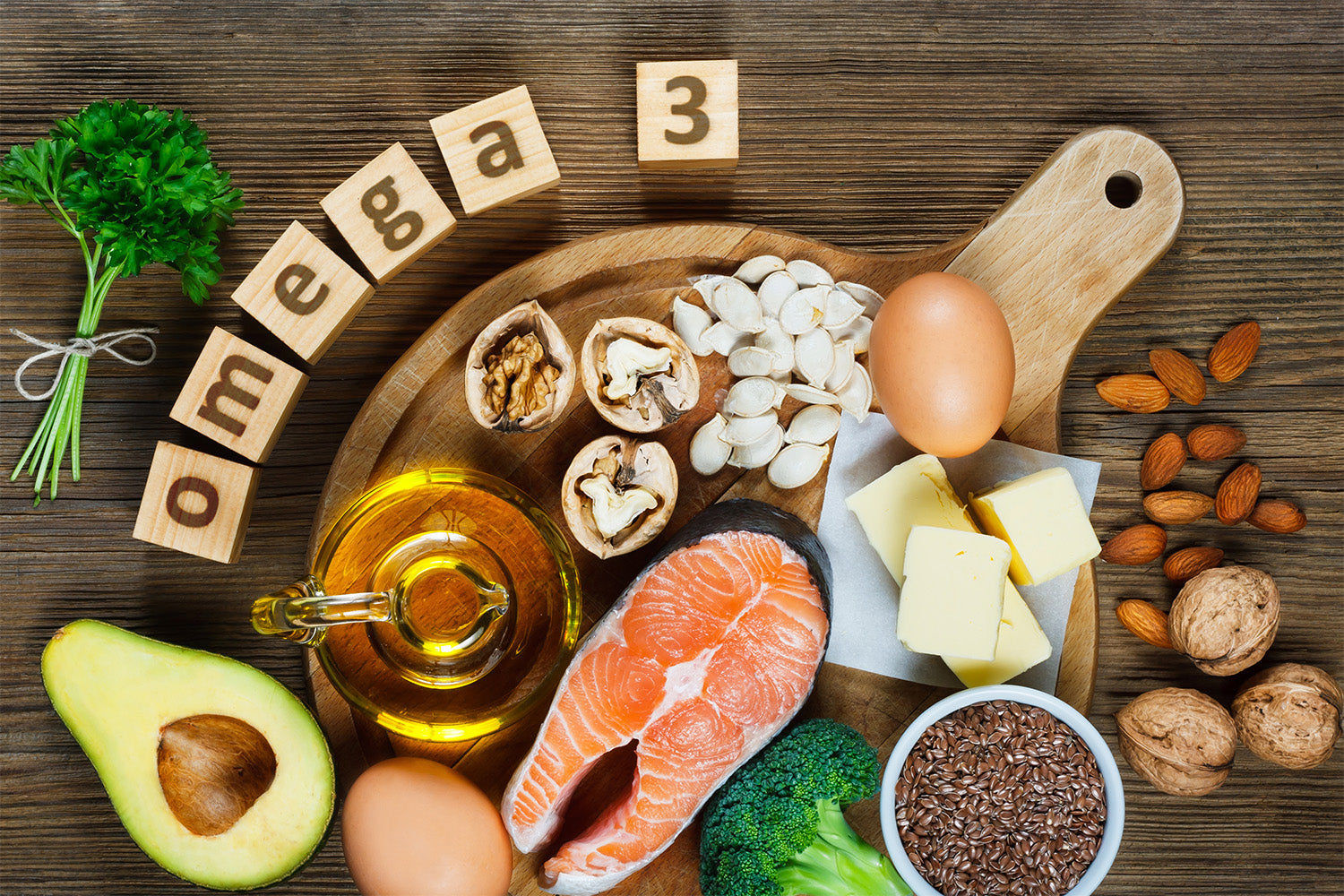 Asam lemak omega 3 banyak terkandung di beberapa makanan. - Image