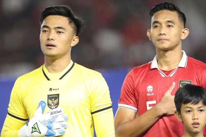 KIPER UTAMA: Absennya Maarten Paes membuka jalan Ernando Ari Sutaryadi (kiri) jadi kiper utama Timnas Indonesia di Kualifikasi Piala Dunia 2026. (Instagram Ernando Ari Sutaryadi) - Image