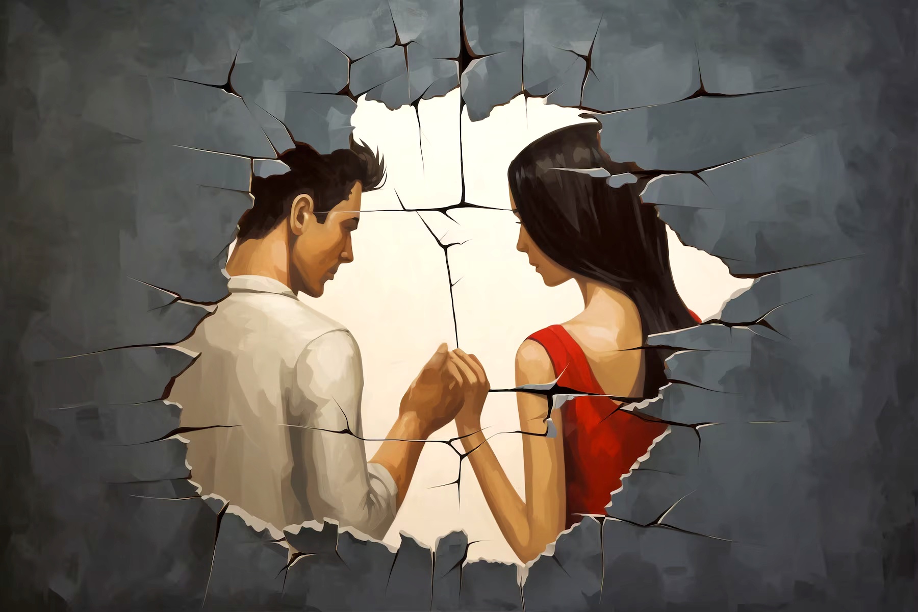 Ilustrasi hubungan yang akan berakhir./(Freepik) - Image