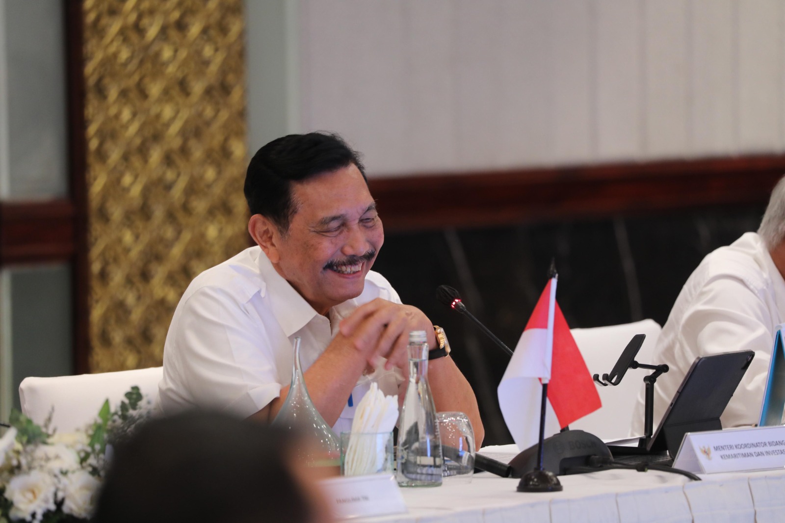 Menteri Koordinator Bidang Kemaritiman dan Investasi Luhut Binsar Pandjaitan. (Dok. Kemenkomarves) - Image