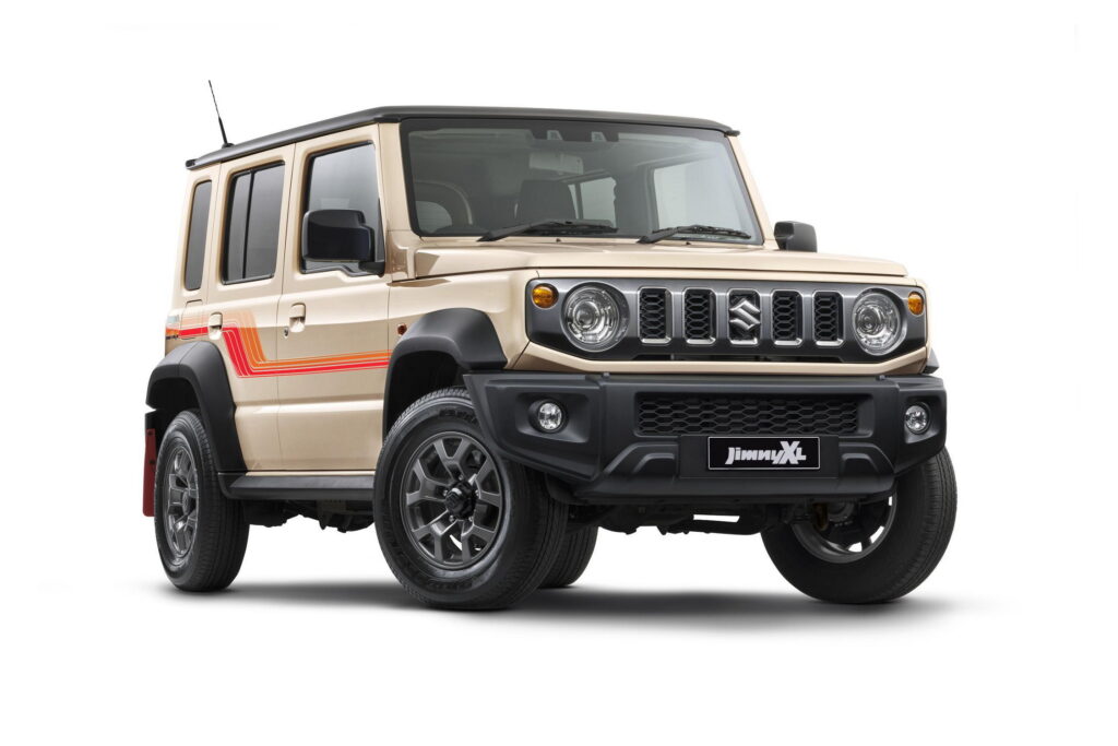 Jimny 5-Door Heritage Edition. (Carscoops) - Image