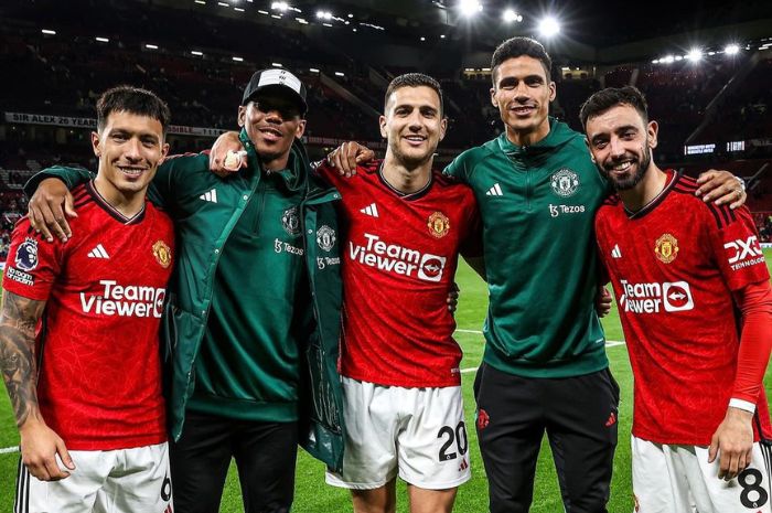 REKOR BURUK: Manchester United catatkan 4 rekor buruk disamping 4 gelar beruntun Manchester City di Liga Inggris. (Manchester United) - Image