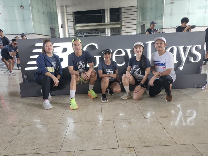 New Balance (NB) Celebrate Grey Days 2024 di Grand Indonesia, Jakarta, Minggu (19/5). - Image