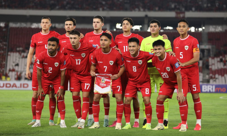Timnas Indonesia saat tampil di Piala Asia 2024. - Image