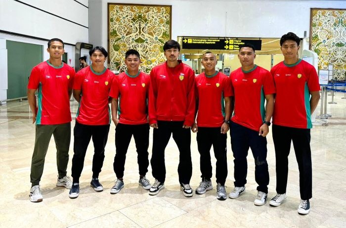 Tim Estafet Putra Indonesia berlaga di Asian Relays Championships 2024 di Bangkok, Thailand. - Image