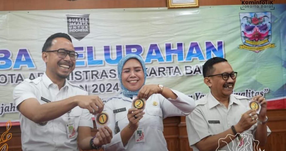 Pemerintah Kota Administrasi Jakarta Barat telah menggelar lomba kelurahan pada tingkat wilayah Jakarta Barat. (Istimewa) - Image